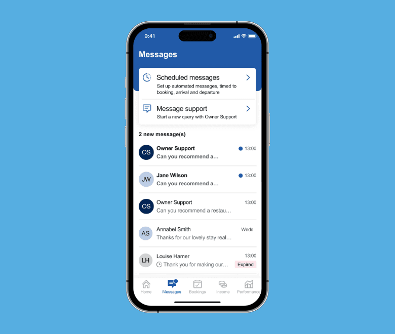 Sykes messages screenshots