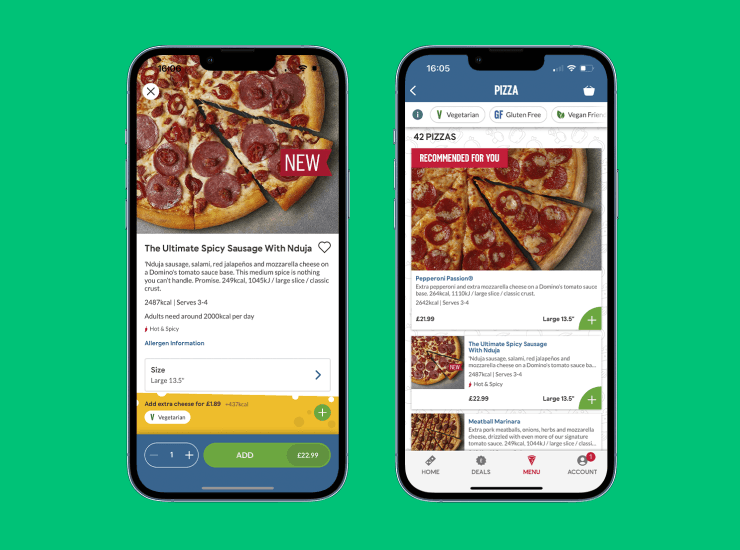 Dominos case study image 3
