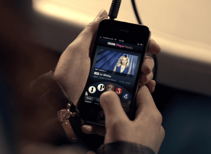 BBC-iPlayer-Radio-app-in-use