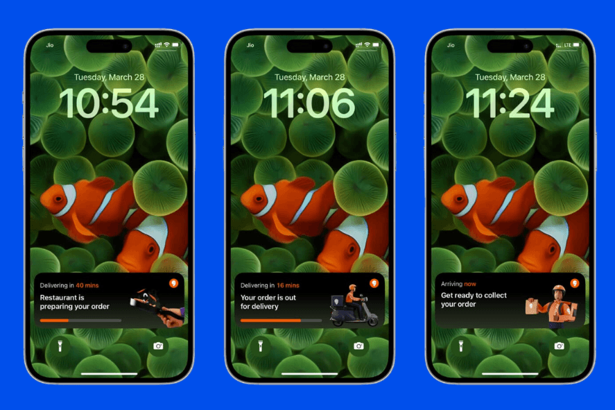 Live activities blog images