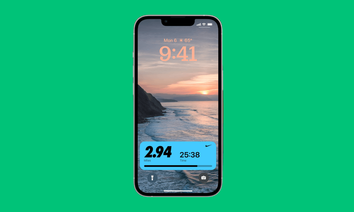 Nike live activities image