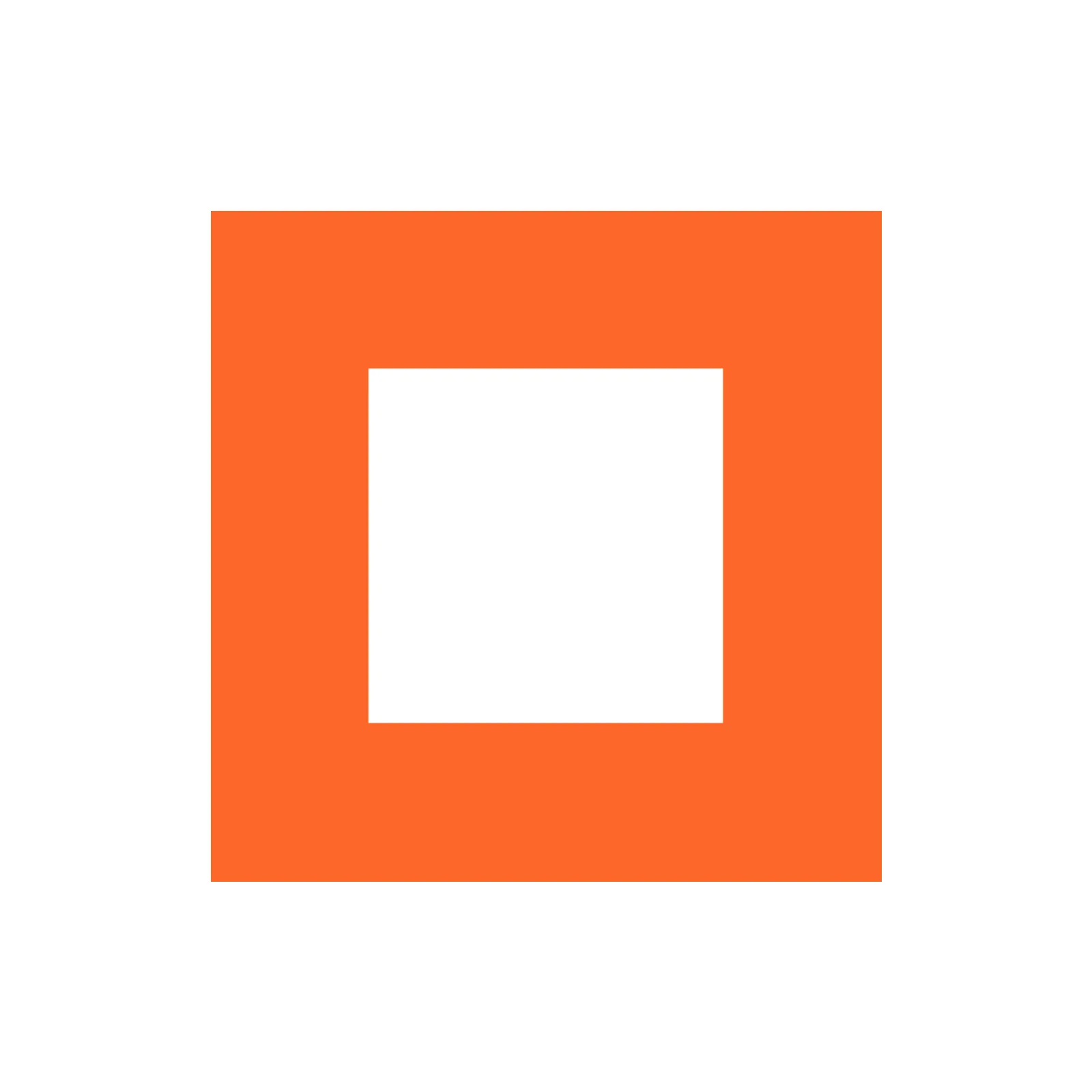 Apadmi orange square on a white background.